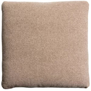 Kave Home Hnědý polštář Blok 60 x 60cm