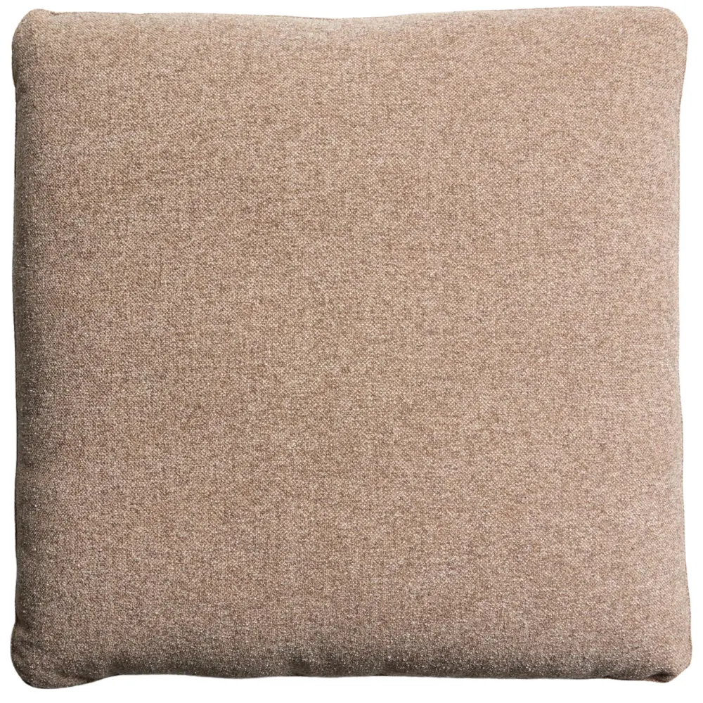 Kave Home Hnědý polštář Blok 60 x 60cm
