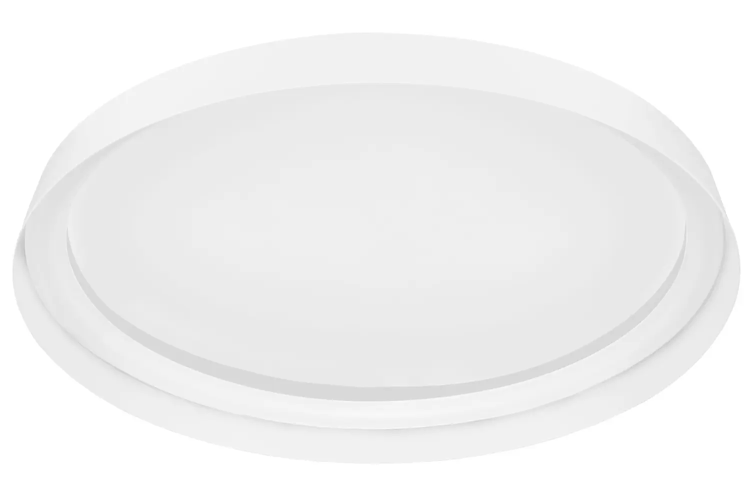 Nova Luce Bílé kovové stropní LED světlo Ormi 45 cm