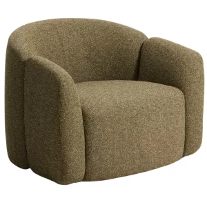 Kave Home Zelené čalouněné křeslo Corvena 98 cm