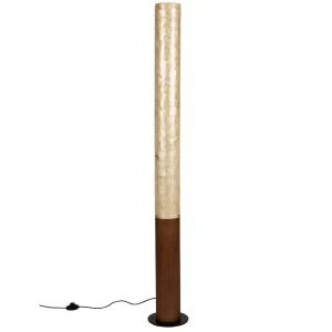 Dutchbone Béžová stojací lampa BEAM 150 cm