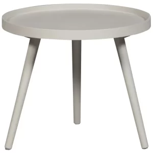 WOOOD Béžový lakovaný konferenční stolek Mesa 45 cm