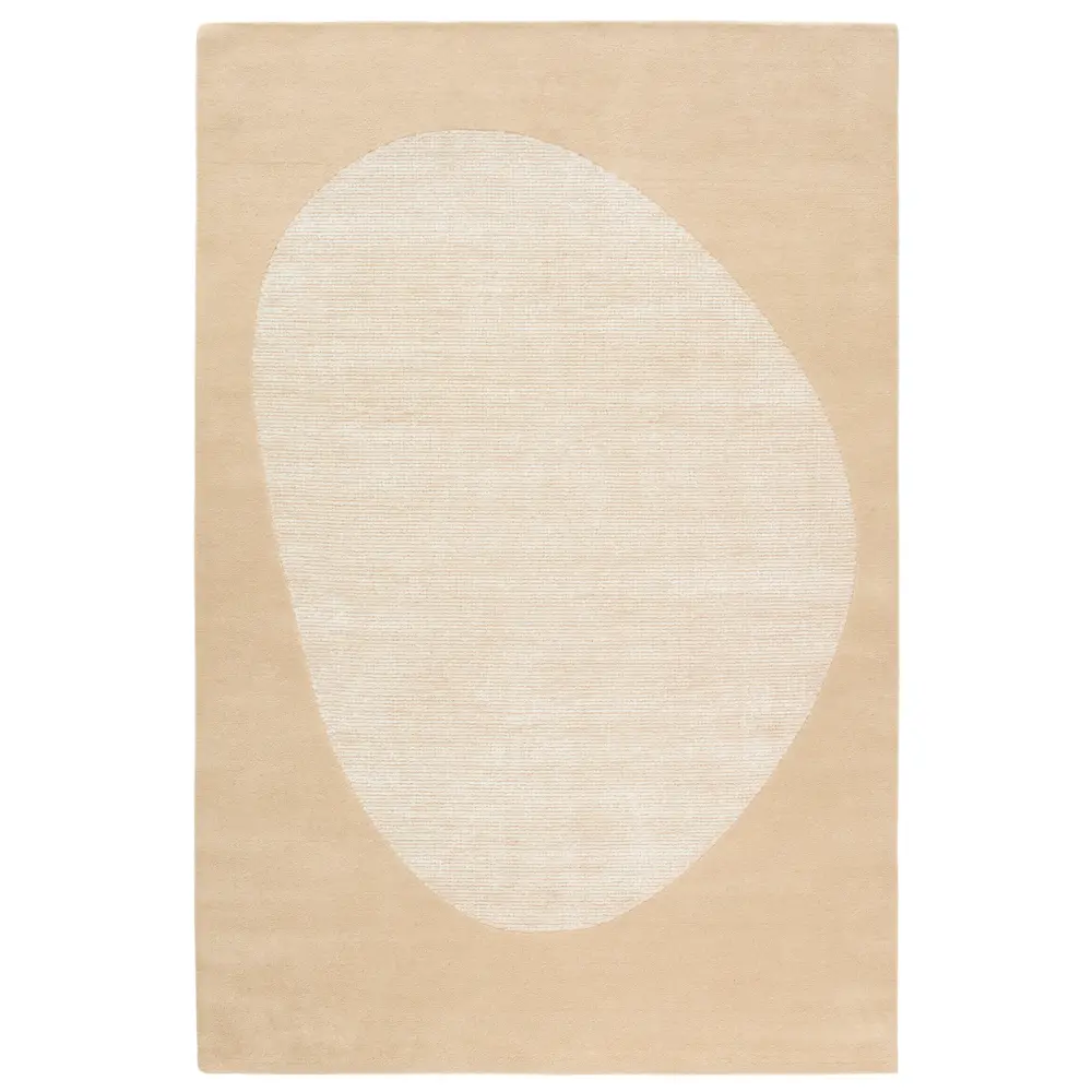 Kave Home Béžový koberec Ivena 200 x 300 cm
