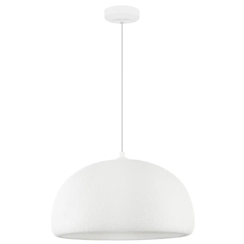 Nova Luce Bílé závěsné světlo Davo 43 cm