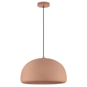 Nova Luce Terakotově oranžové závěsné světlo Davo 43 cm