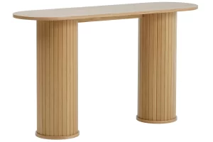 Unique Furniture Dubový toaletní stolek Nola 130 x 40 cm