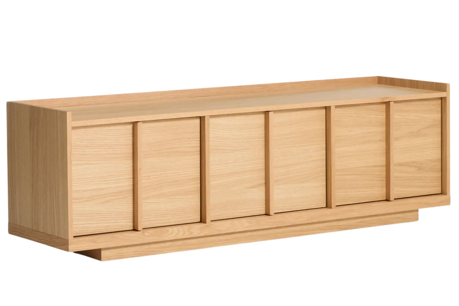 Kave Home Dubový TV stolek Onix 150 x 40 cm