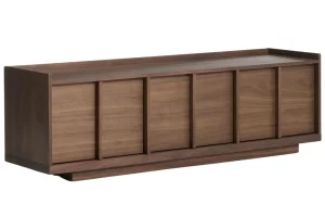 Kave Home Ořechový TV stolek Onix 150 x 40 cm