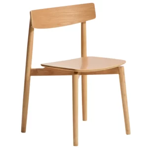 Kave Home Dřevěná jídelní židle Evera