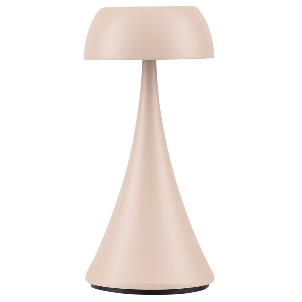 Nova Luce Béžová kovová nabíjecí stolní LED lampa Ycro