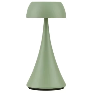 Nova Luce Zelená kovová nabíjecí stolní LED lampa Ycro