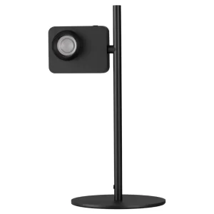Nova Luce Černá kovová stolní LED lampa Kedros