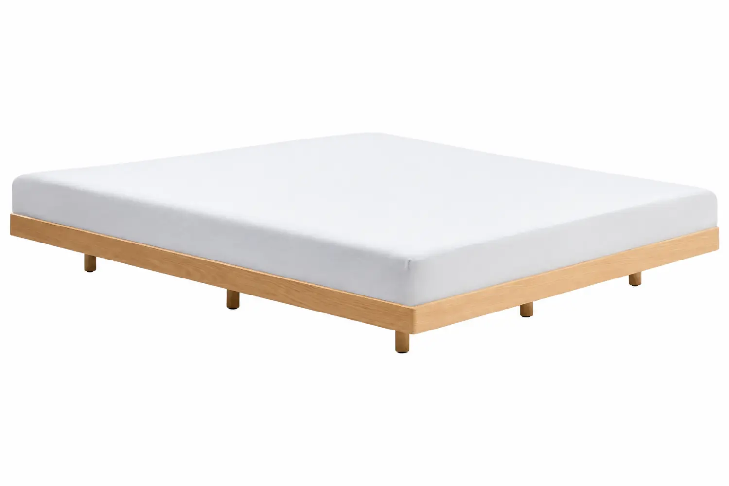 Kave Home Dubová postel Norlen 180 x 200 cm